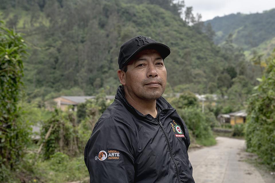 Portrait de John Miller Jalvin, au creux d'un vallon