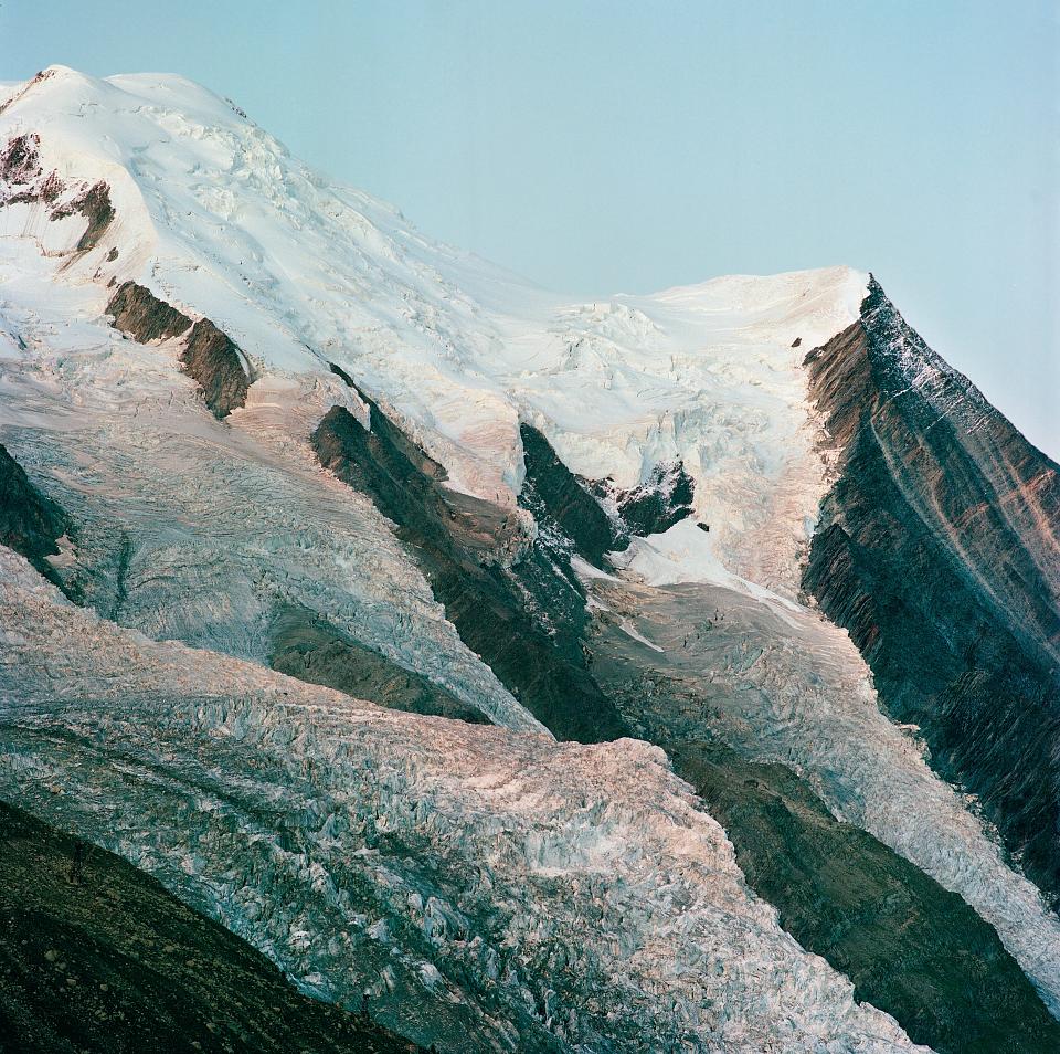 Glaciers d'altitude en train de fondre