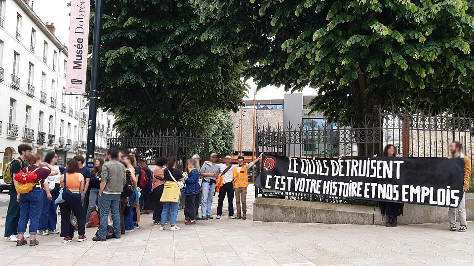 Manifestation d'archéologues dans les Pays-de-la-Loire en juin 2026