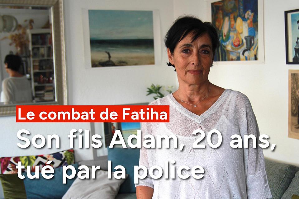Une femme aux cheveux bruns et vêtue de blanc dans un appartement