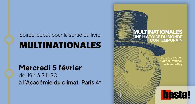 Soirée-débat : multinationales, quelles régulations alors que le monde brûle ?