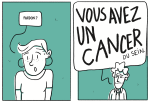 une femme interroge