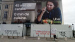 publicité Uber Eats 